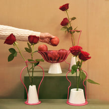 Gulbagh vase L, marble, Stone Turning , Dining , Table top , Planter