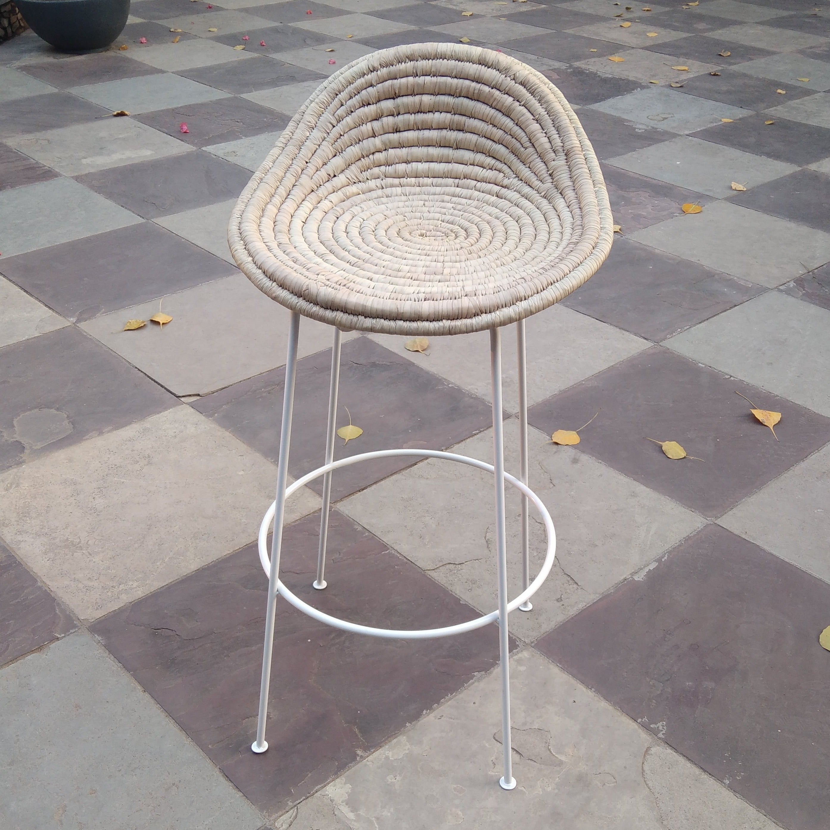 Basket Bar Stool