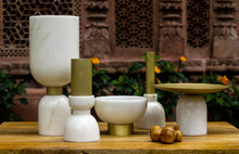 Morbi Bud vase, Decor Home Object Brass Marble, Vases, Bowls, and Jars, fruit bowls, containers, hand crafted containers