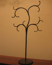 organizer, jewelry organizer, iron trees, crafted