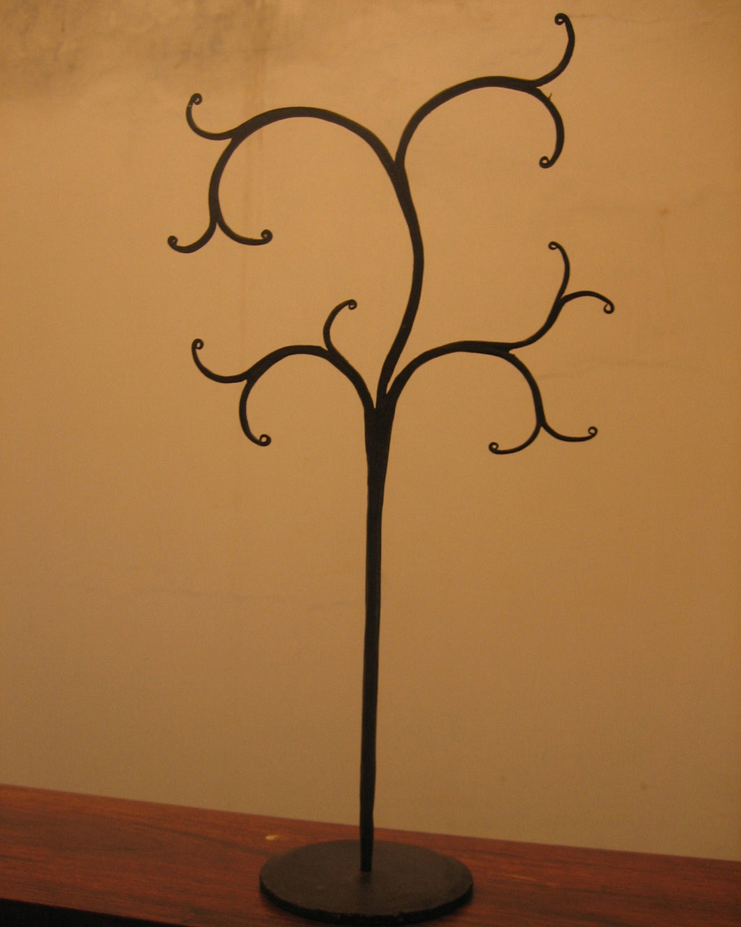 organizer, jewelry organizer, iron trees, crafted