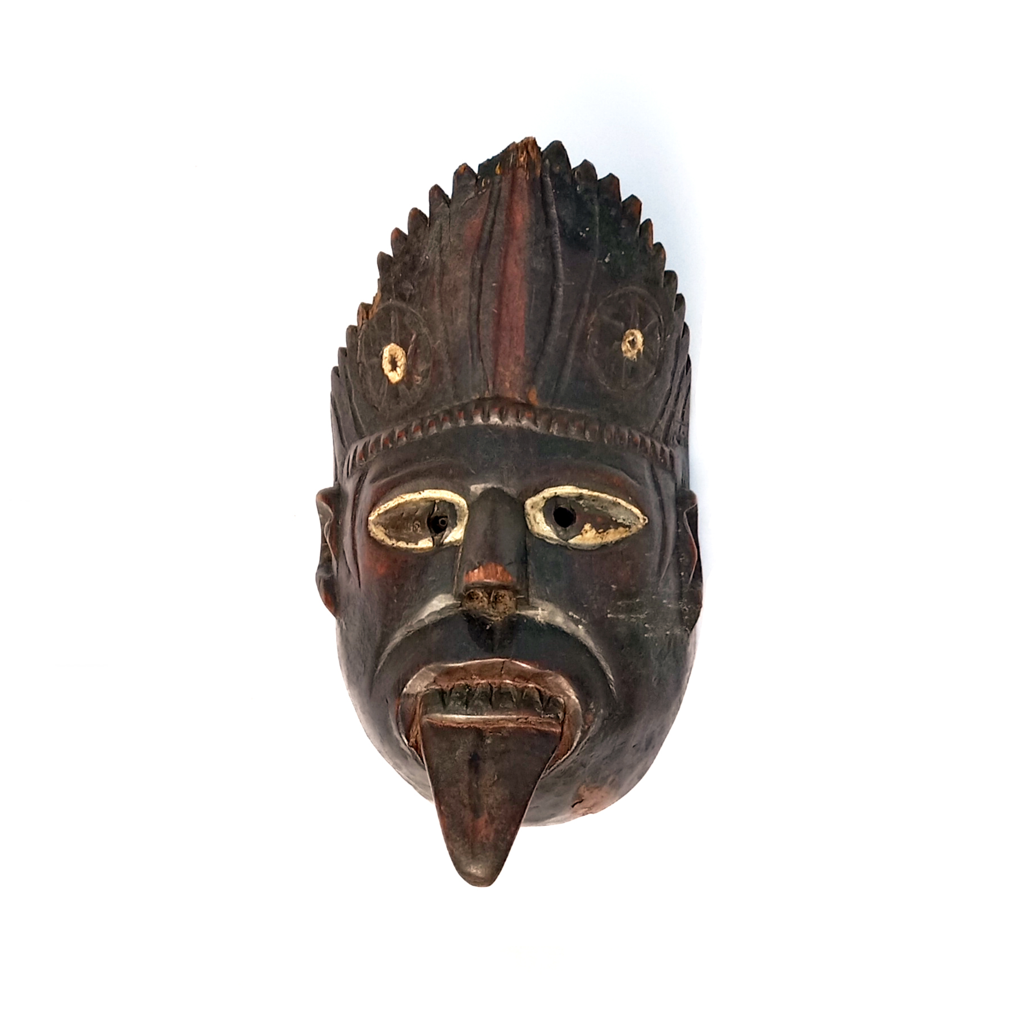 Handcrafted Art Craft Mask Cover Tribal Design hand Painted Craved Wood, wall decoration, wooden mask, ancient, heritage