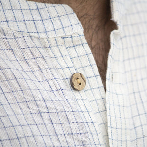 Kala Handspun Cotton Unisex Shirt BOW Checks highly absorbent, soft, comfortable Apparels Accessories