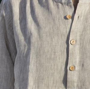 Kala Handspun Cotton Unisex Shirt Grey highly absorbent, soft, comfortable Apparels Accessories