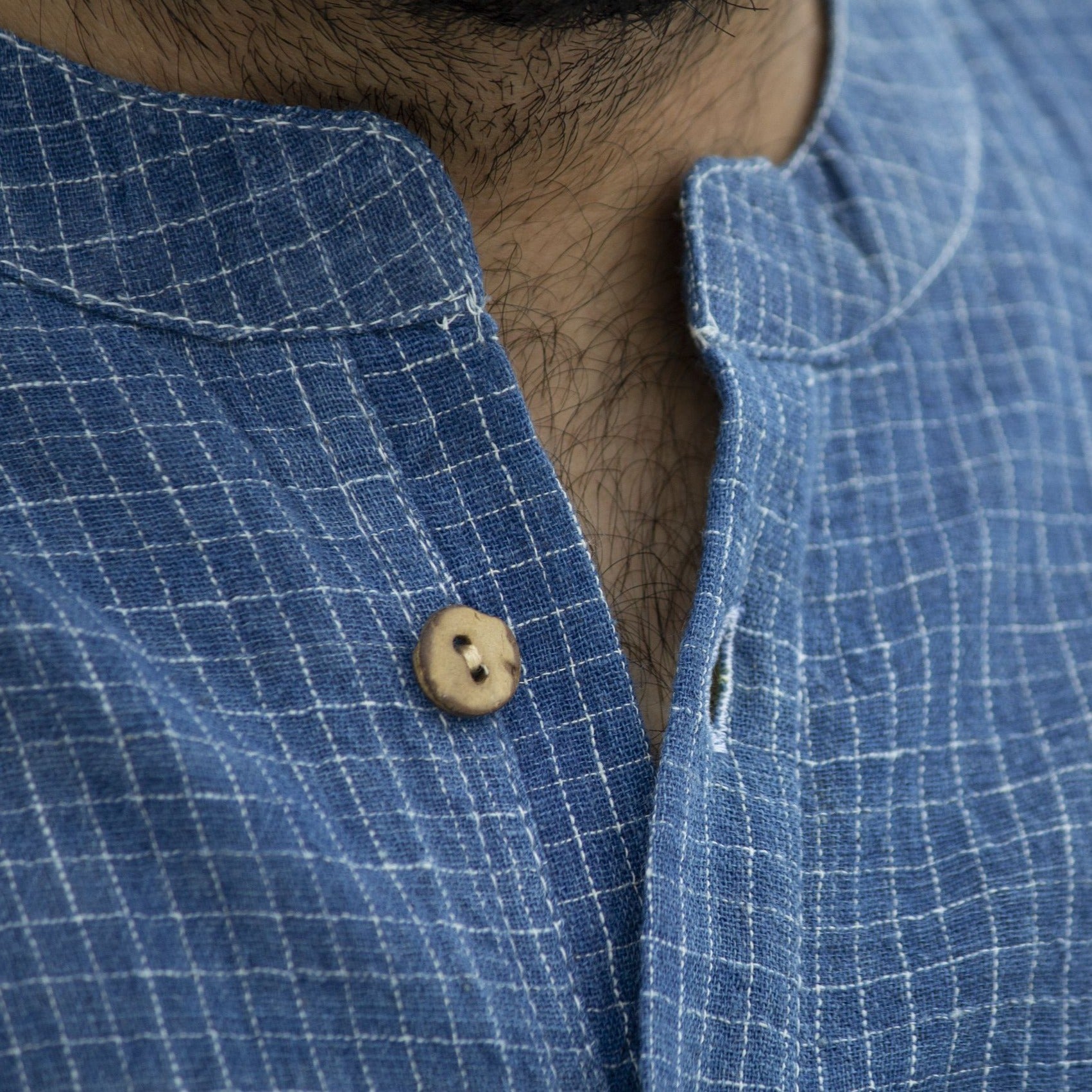 Kala Handspun Cotton Unisex Shirt WOB Checks highly absorbent, soft, comfortable Apparels Accessories