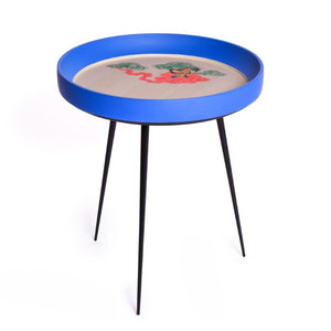 KalamTableThikseySacredCharpa ,Furniture Side Table,Miniature Painting