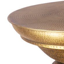 Kalash Side Table Hand Hammered Thathera Side table Brass Furniture, home decor, vintage, ancient