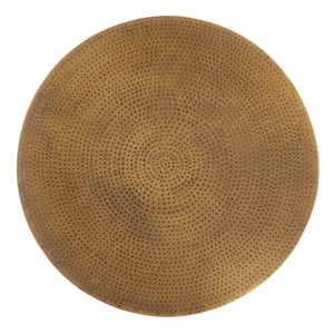 Kalash Side Table Hand Hammered Thathera Side table Brass Furniture, home decor, vintage, ancient