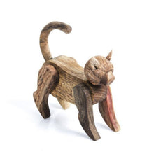 wooden toy, toys, children, cat