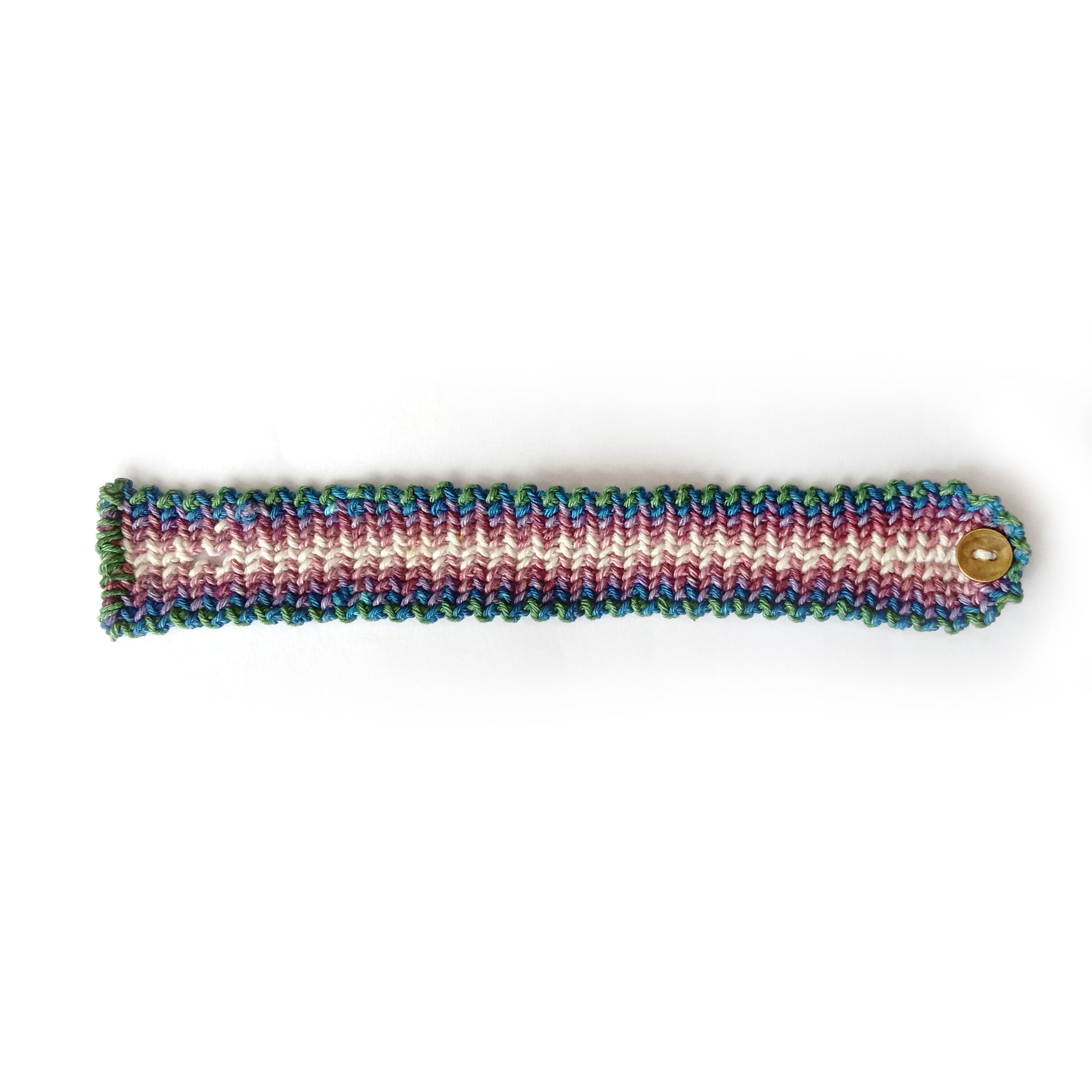 LuvAndTheBand Rakhi Handmade Colorful Braided Rakhi with Golden Button. Available in 6, 8, 10, 12 threads rakhi. Pattern Available Bird Mat Fish ZigZag Heart Slant Pride Multicolor.