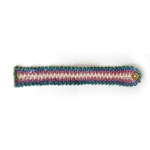 LuvAndTheBand Rakhi Handmade Colorful Braided Rakhi with Golden Button. Available in 6, 8, 10, 12 threads rakhi. Pattern Available Bird Mat Fish ZigZag Heart Slant Pride Multicolor.