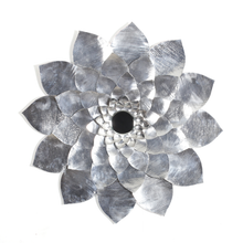 Luxe Me Lotus Mirror  Silver