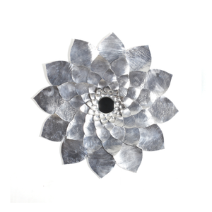 Luxe Me Lotus Mirror  Silver