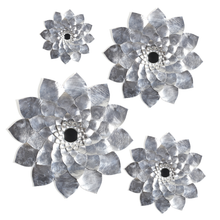 Luxe Me Lotus Mirror Decor Display Mirror Wall Aluminium Iron Handcrafted Handbeaten