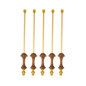 Madira Stirrer Small Set of 4,Tableware,Serving & Dining,Wooden lathe work