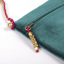 sling bag, pouch, handcrafted bag, makhmal bag