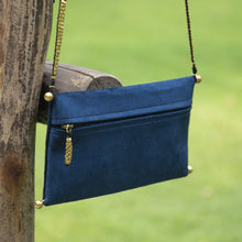 sling bag, pouch, handcrafted bag, makhmal bag
