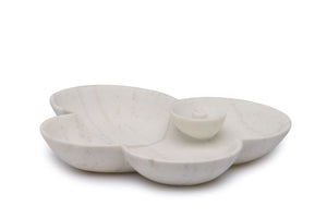 marble bowl, platter, marble platter, hand crafted