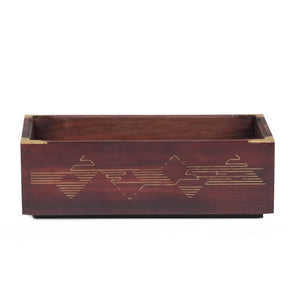 Mohenjodaro Box 3H (5"x3.2"x1.5") Stationery Organising