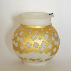 Home Objects , Lighting & Fragrances , Display, Vark vase, candle opaque, tealight