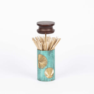Mukhwaas supari handcrafted in wood and hand etched patina naqqashi craft home object serving table top spoon holder festive essential