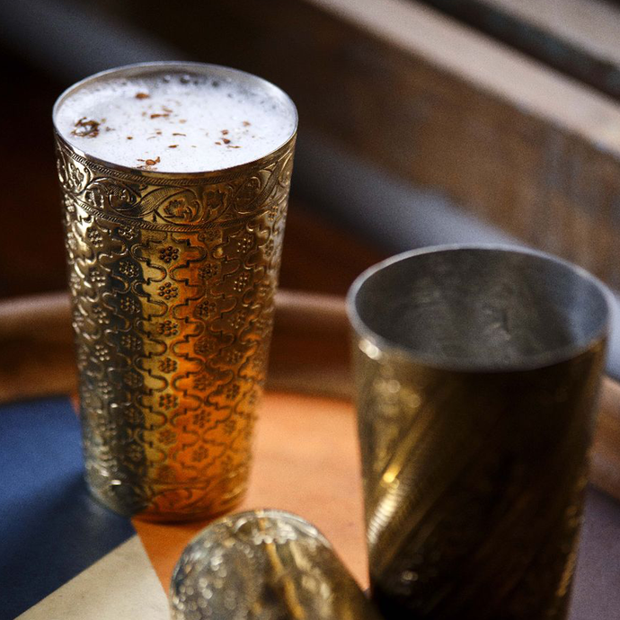 Nafees Lassi Glass,ancient glass, handcrafted glasses, kitchen 