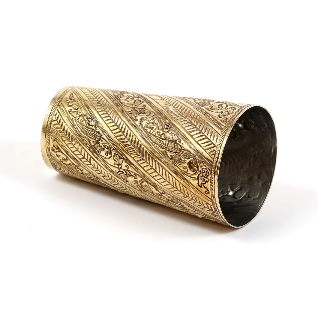 brass glass, lassi glass, ancient glass, handcrafted glasses, kitchen