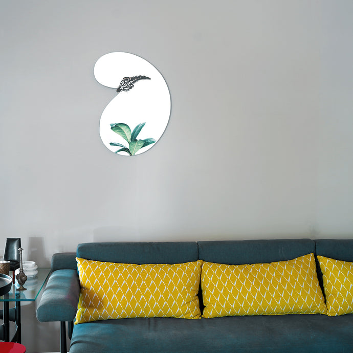 Decor Wall Display & Mirrors Wood Craft Nagina Mirror Installation- Ambi Wall art, Art Installation,