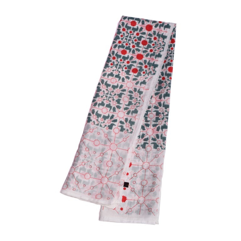Naksha Hand Block Printed Scarf