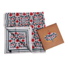 Naksha Hand Block Printed Pocket Square