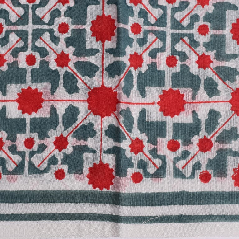 Naksha Hand Block Printed Pocket Square