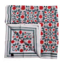 Naksha Hand Block Printed Pocket Square