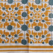 Naksha Hand Block Printed Pocket Square
