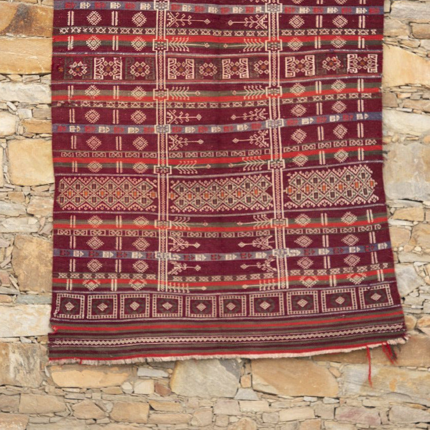 Kilim Rug Afghan Sao 3403X1295  Home textiles Rugs, Carpets