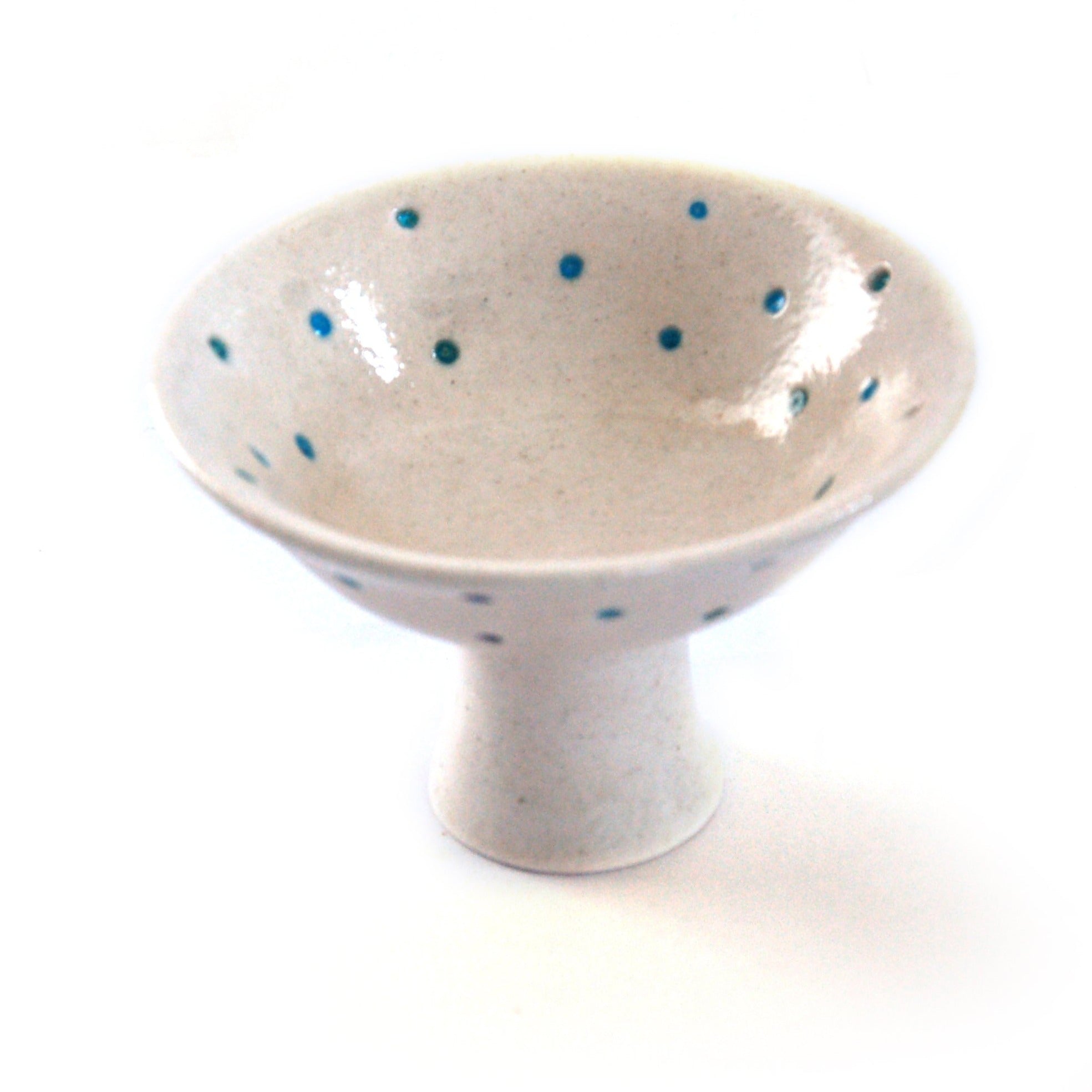 Pasha Snack Bowl Tall, tea light holder, container, hand crafted