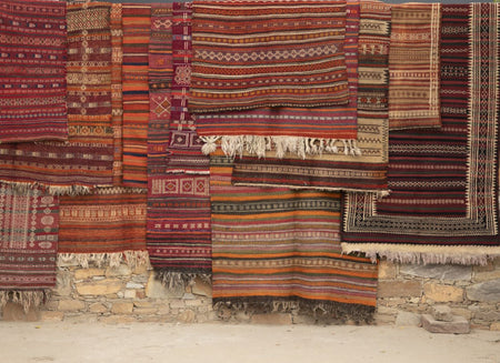 Kilim Rug Afghan Sao 3403X1295 Home textiles Rugs, Carpets