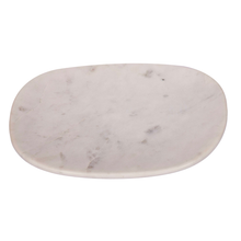 Reva platter handcrafted marble platter handmade in White marble & Bidasaar Brown Marble Home object serving dinnerware dinning