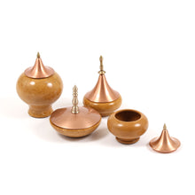 Spire collection jar Marble Copper Cast Brass handturned Home decor Home Object table top Serving outdoors waterproof, vintage jar, ancient jar