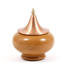 Spire collection jar Marble Copper Cast Brass handturned Home decor Home Object table top Serving outdoors waterproof, vintage jar, ancient jar