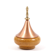 Spire collection jar Marble Copper Cast Brass handturned Home decor Home Object table top Serving outdoors waterproof, vintage jar, ancient jar