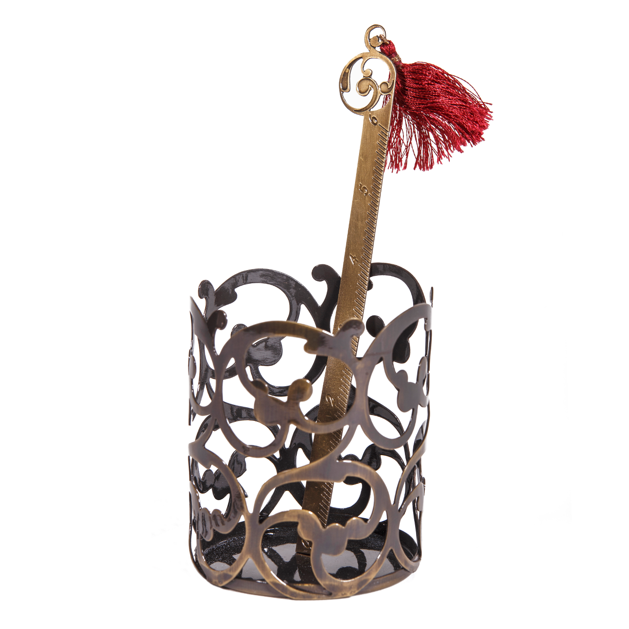 Sandook Penstand/votive Holder Stationery Desktop, pen holder, ancient pen holder, vintage pen holder, unique pen stand