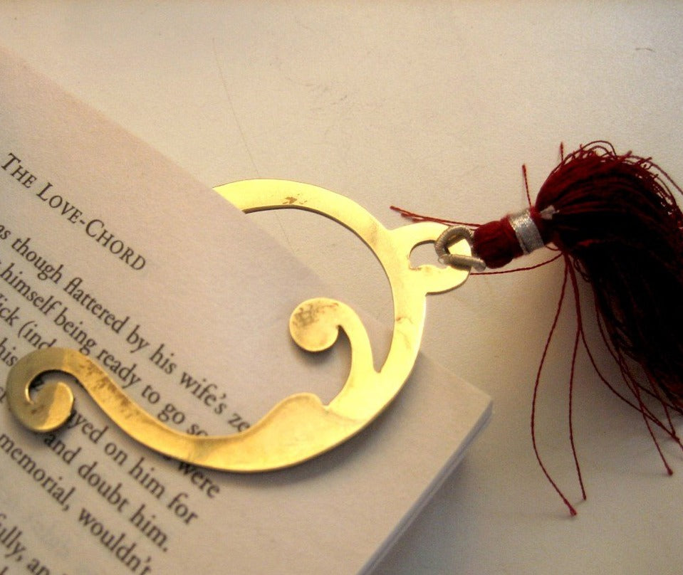 Sandook Bookmark Round Stationery Desktop, vintage book mark, unique bookmark, ancient bookmark, handmade bookmark