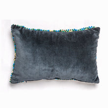 Sheesh Bagh Cushion Gulaab 18"x12" Home textiles Cushions / Bolsters Cushion Cover Glass Bead Making Handcraft, beautiful cushion