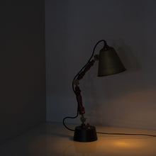 Siyahi lamp table lamp handcarved wooden body Lighting, wooden lamp, table lamp, ancient table lamp, vintage lamp, handcrafted lamp