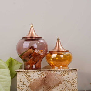 Spire Jewel Jar Home Objects Table top, vintage jar, ancient jar