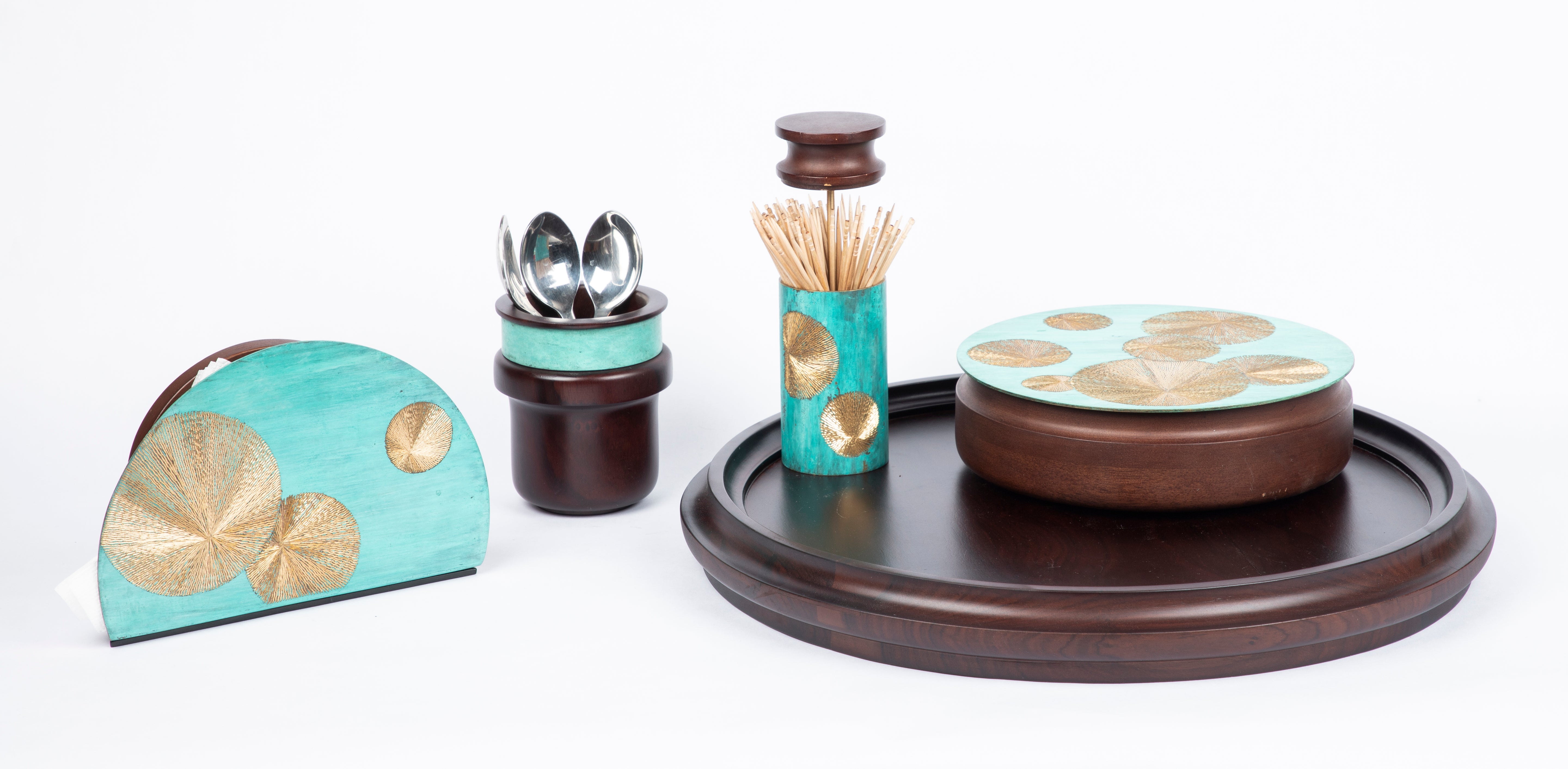 Mukhwaas supari Toothpick Holder handcrafted in wood and hand etched patina naqqashi craft home object serving table top toothpick holder festive essential
