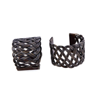 Tokri Cuff Long Ant Wearable Jewellery, hand cuff, black hand cuff, handcrafted hand cuff, bracelet