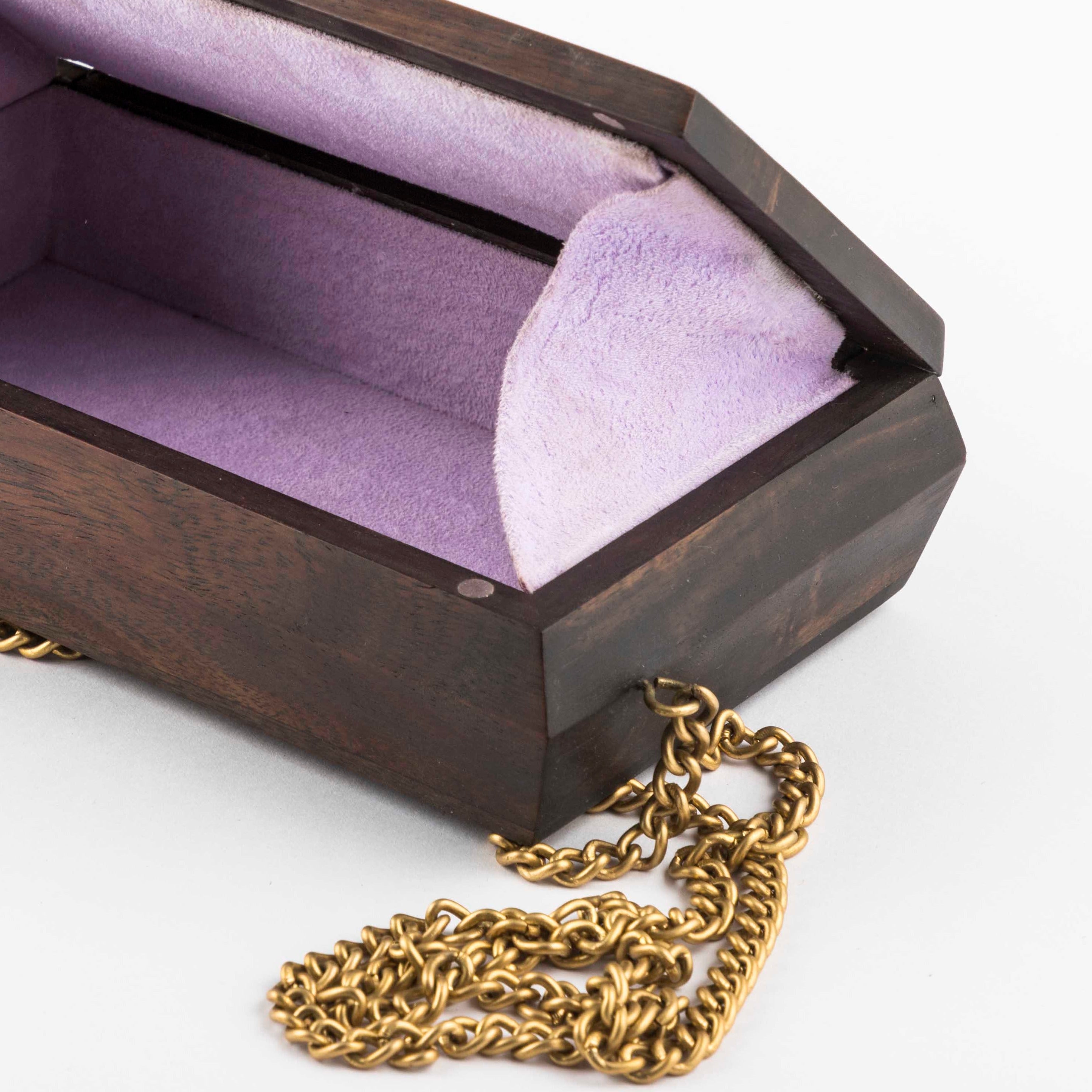 Tarkashi Clutch - Liana Wearable Bag Taarkashi , side bag, clutch, wooden clutch, handmade clutch, ancient royal vintage clutch