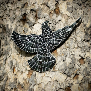 thikri dove, wall decoration, mirror wall decor, pigeon dove decoration, ancient vintage handcrafted home decor