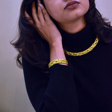 Tokri Gold Wearable Jewellery, hand necklace, gold necklace, oxidized necklace, handcrafted necklace, jewellery 